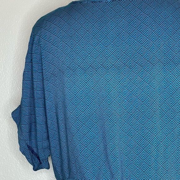 Pixley Martin Tie Waist Geometric Print Tunic Top Size XL - Picture 7 of 16